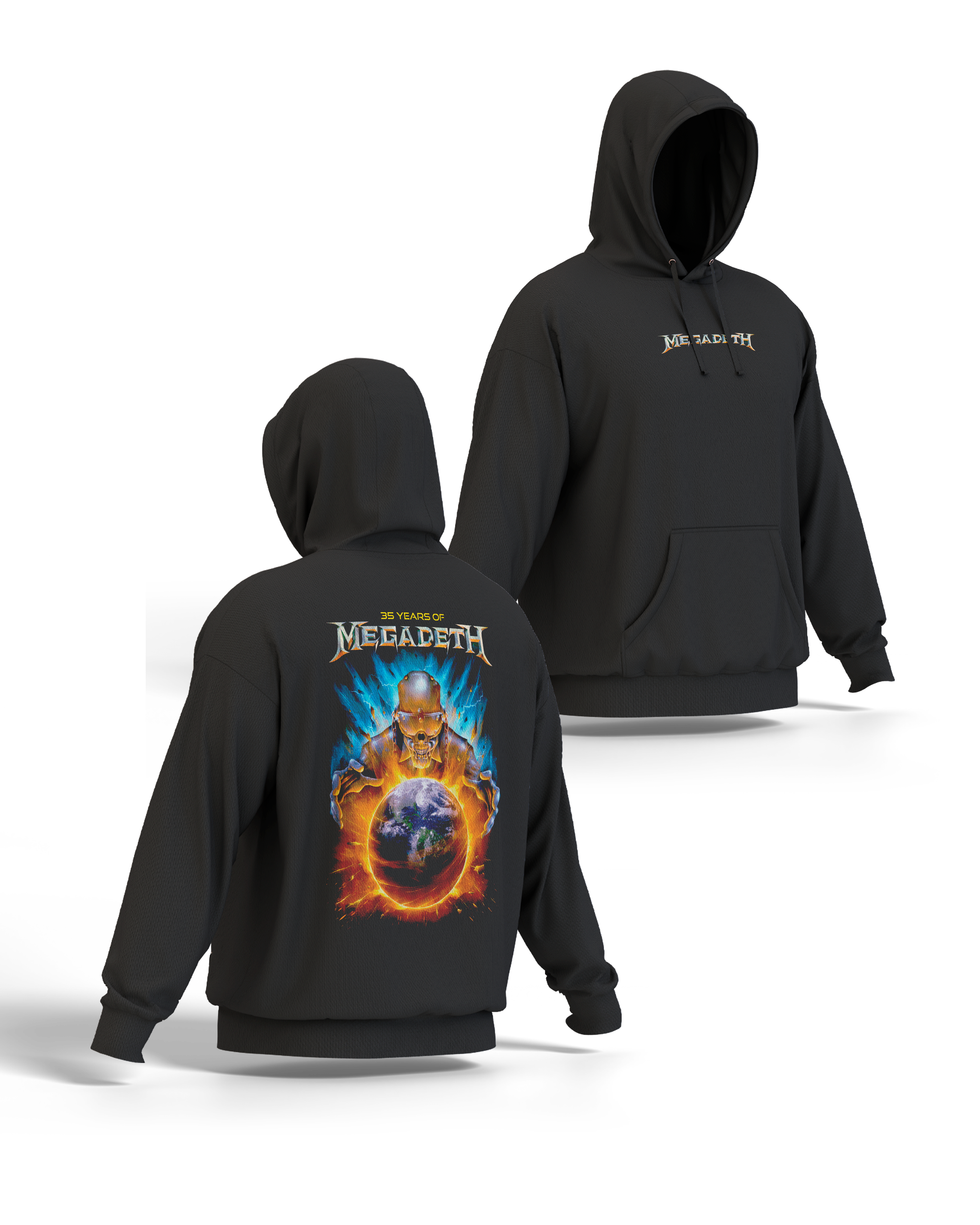 MegaDeth - 35 Years - Polera