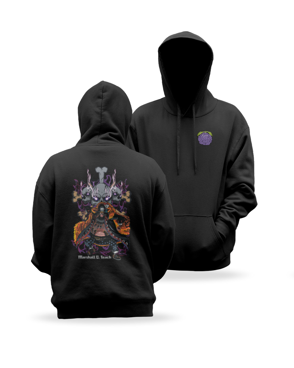 One Piece - Marshall D. Teach - Polera