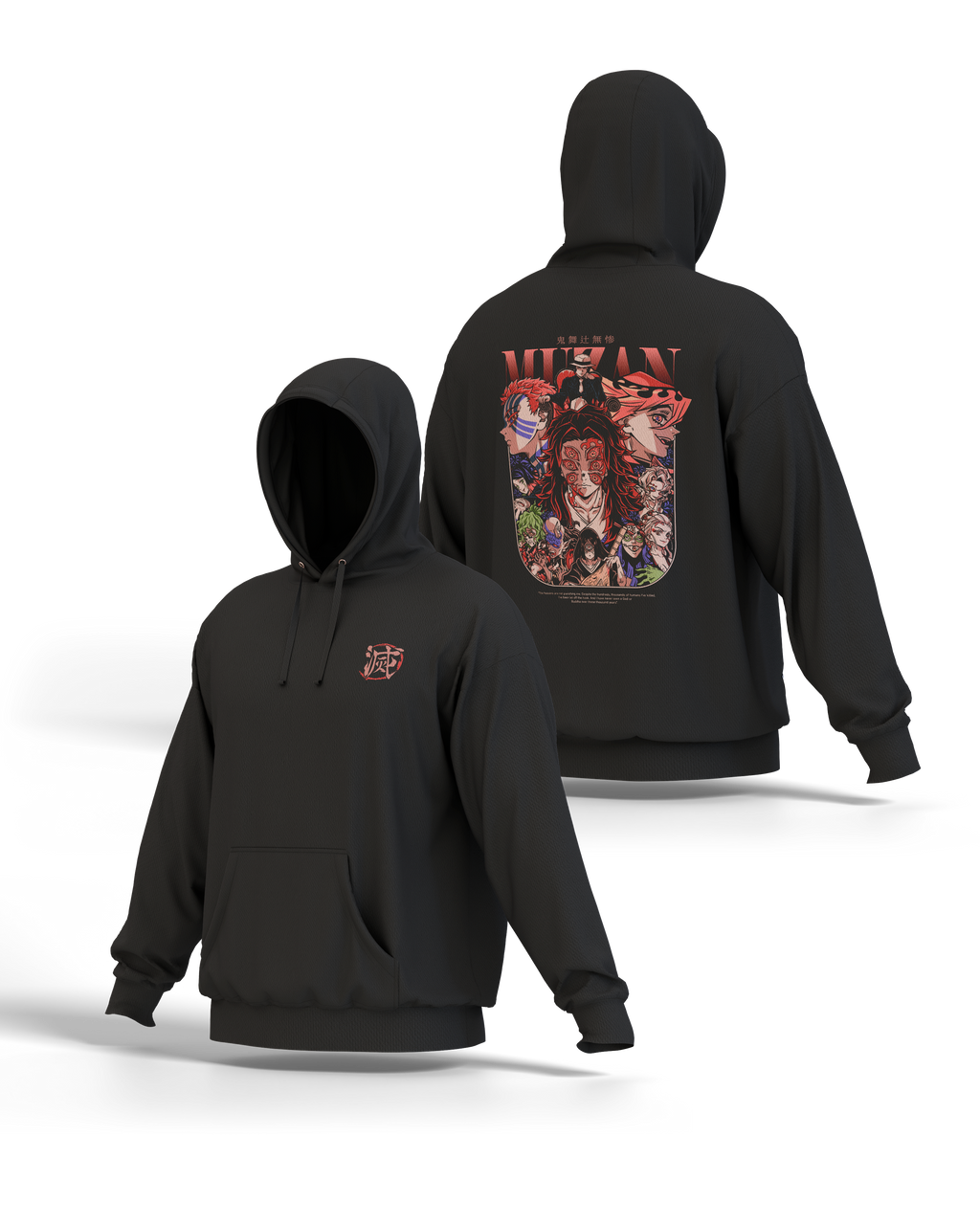 Kimetsu No Yaiba - Muzan - Polera