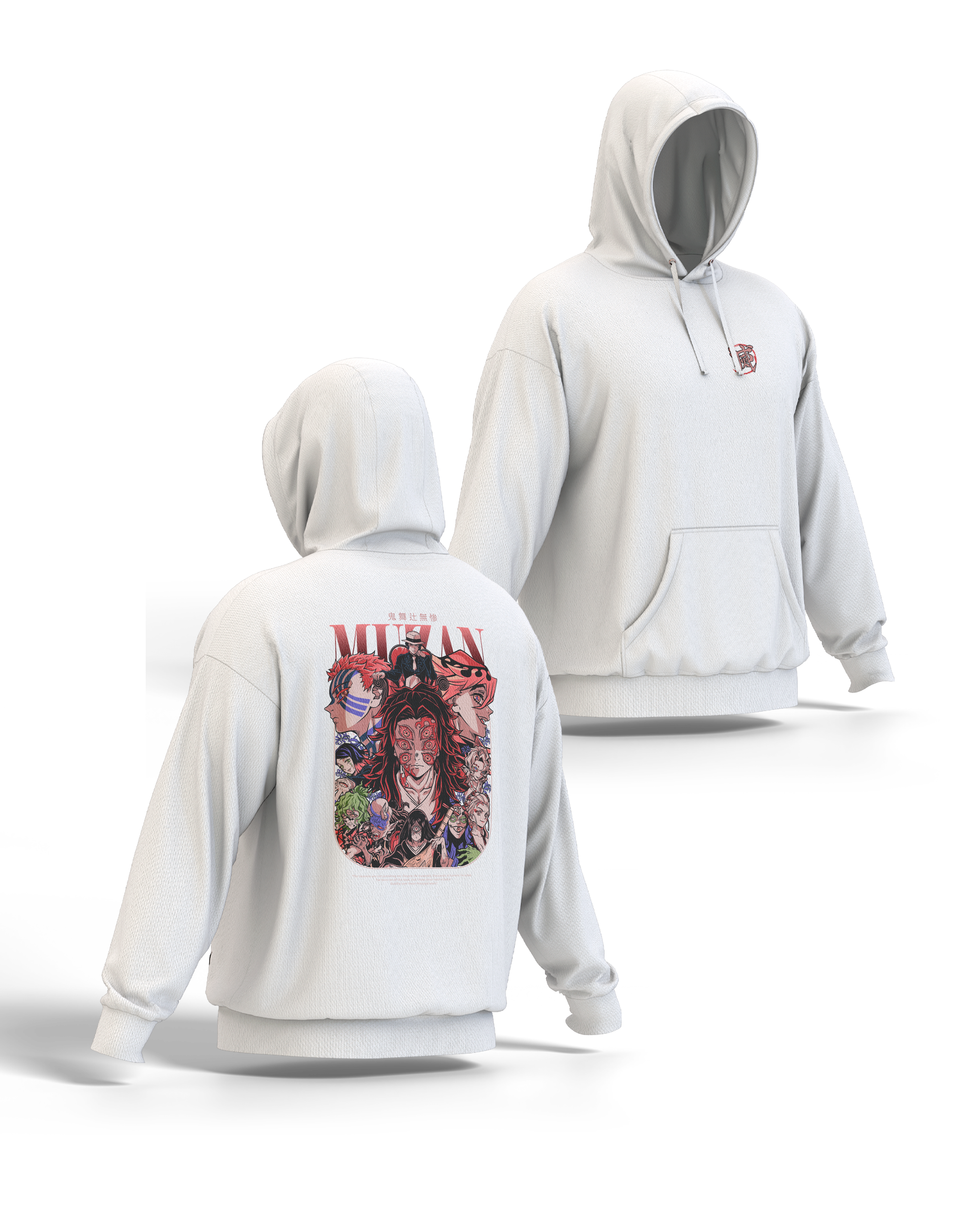 Kimetsu No Yaiba - Muzan - Polera