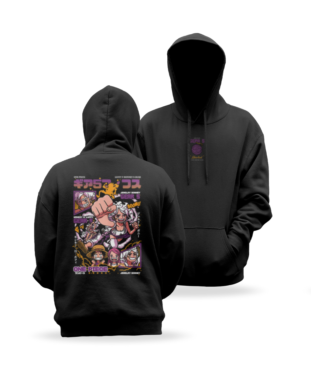One Piece - Luffy x Bonney - Polera