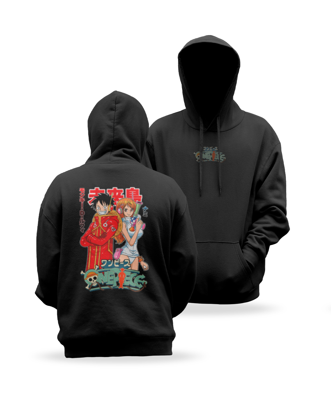 One Piece - Luffy x Nami - Polera