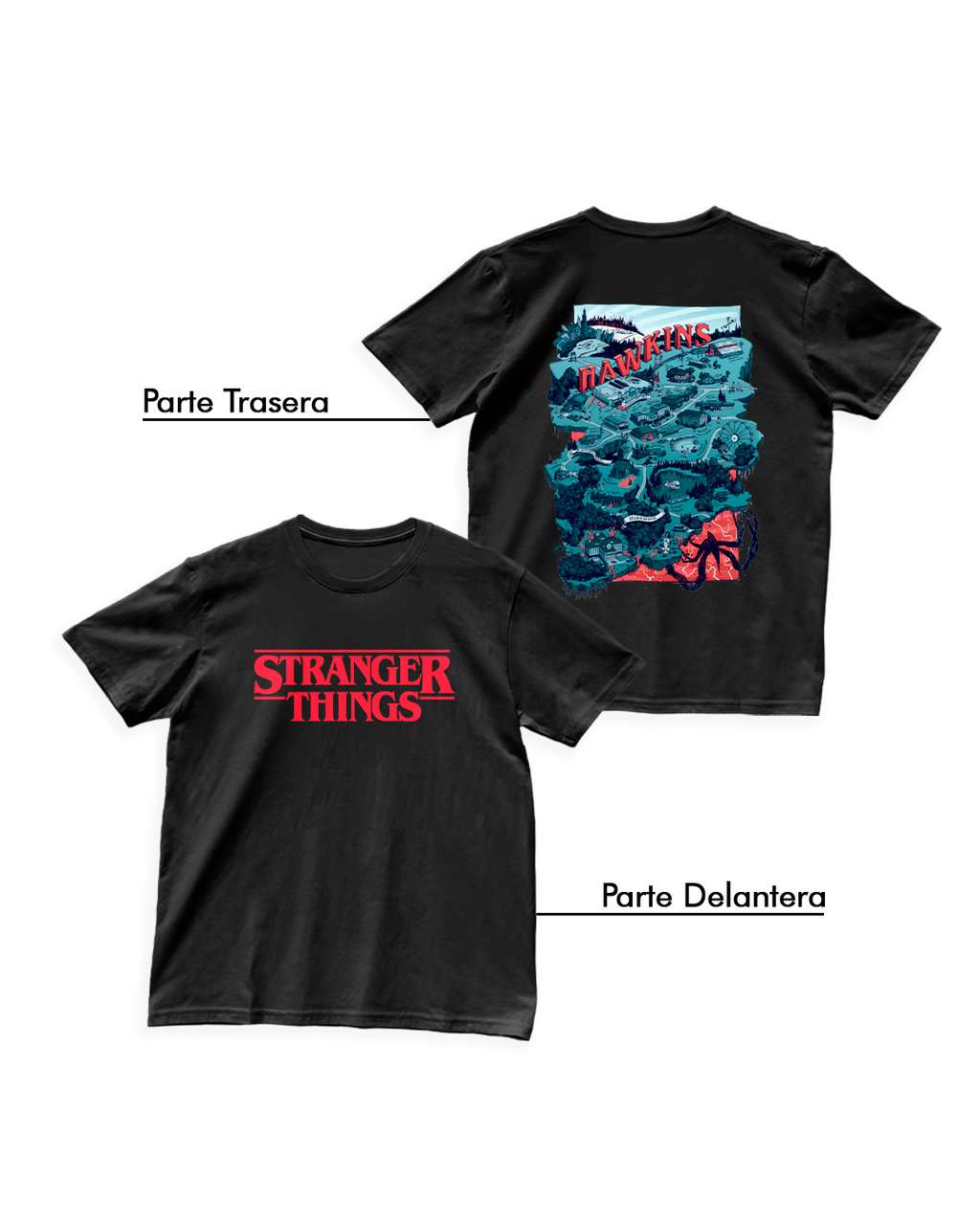 Stranger Things - Mapa