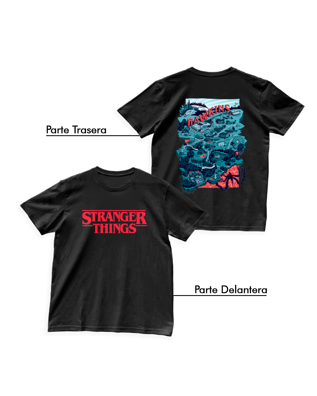 Stranger Things - Mapa