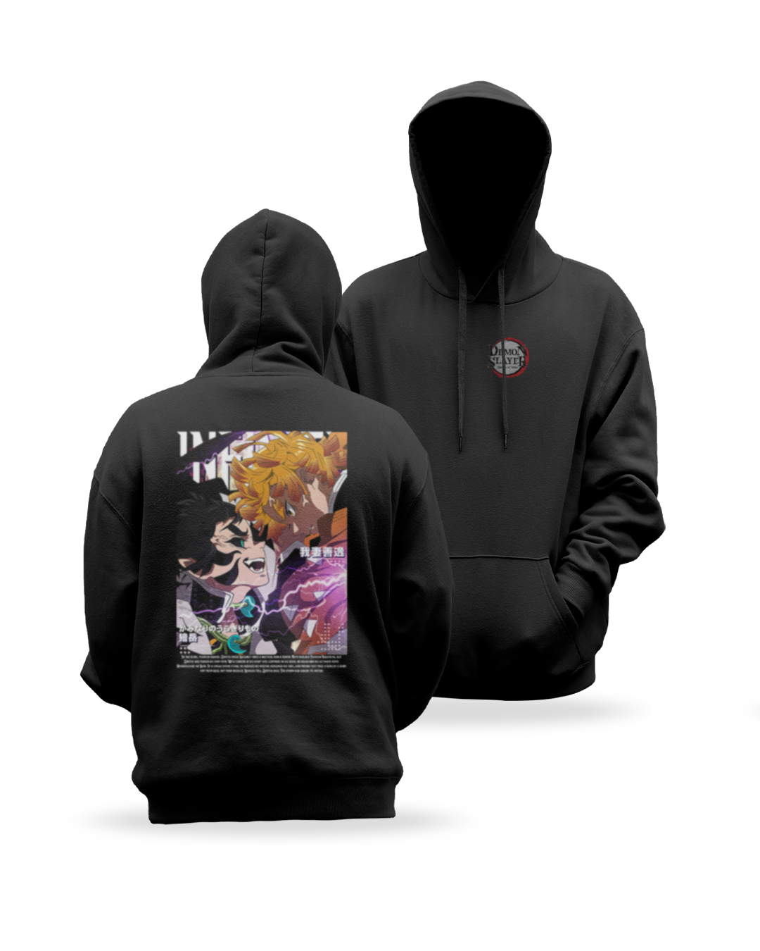 Kimetsu No Yaiba - Zenitsu x Kaigaku - Polera